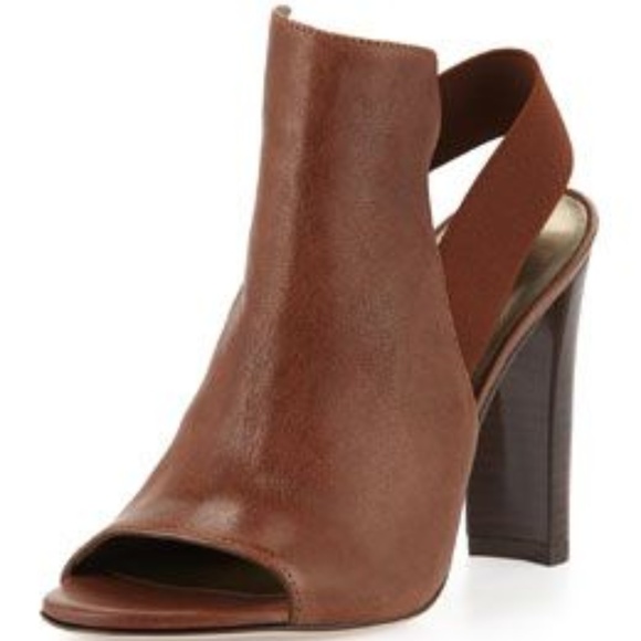 Stuart Weitzman Shoes - Stuart Weitzman Brown Fronton Slingback Bootie